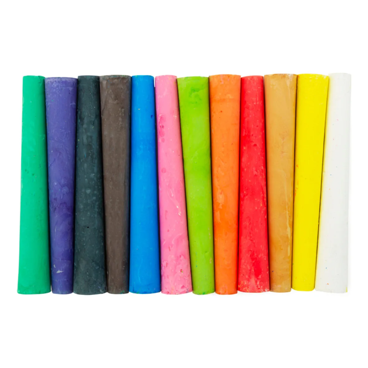 12pz Gises De Colores Surtidos Baco Caja