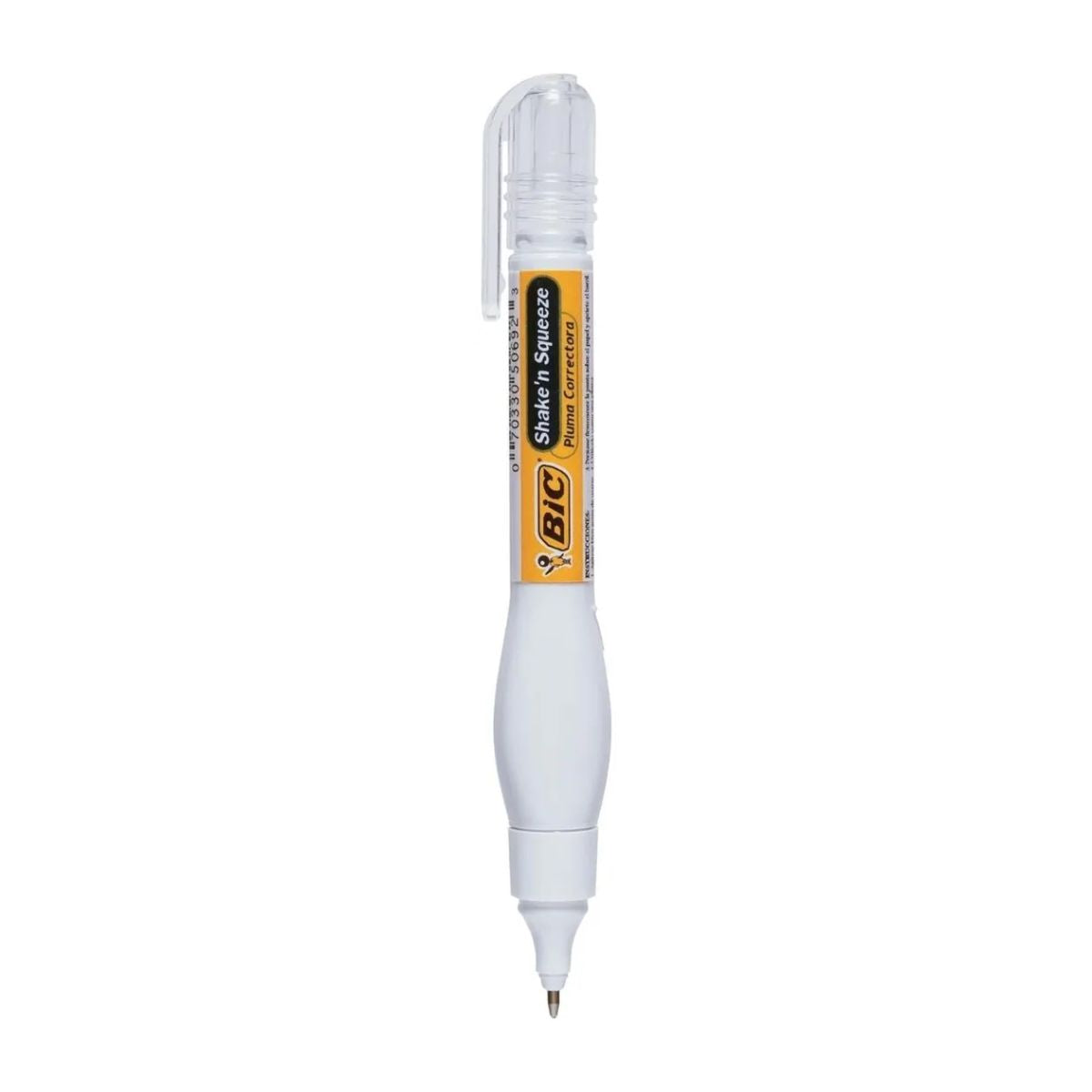 12 Correctores Liquido Tipo Pluma Bic Shaken Squezze