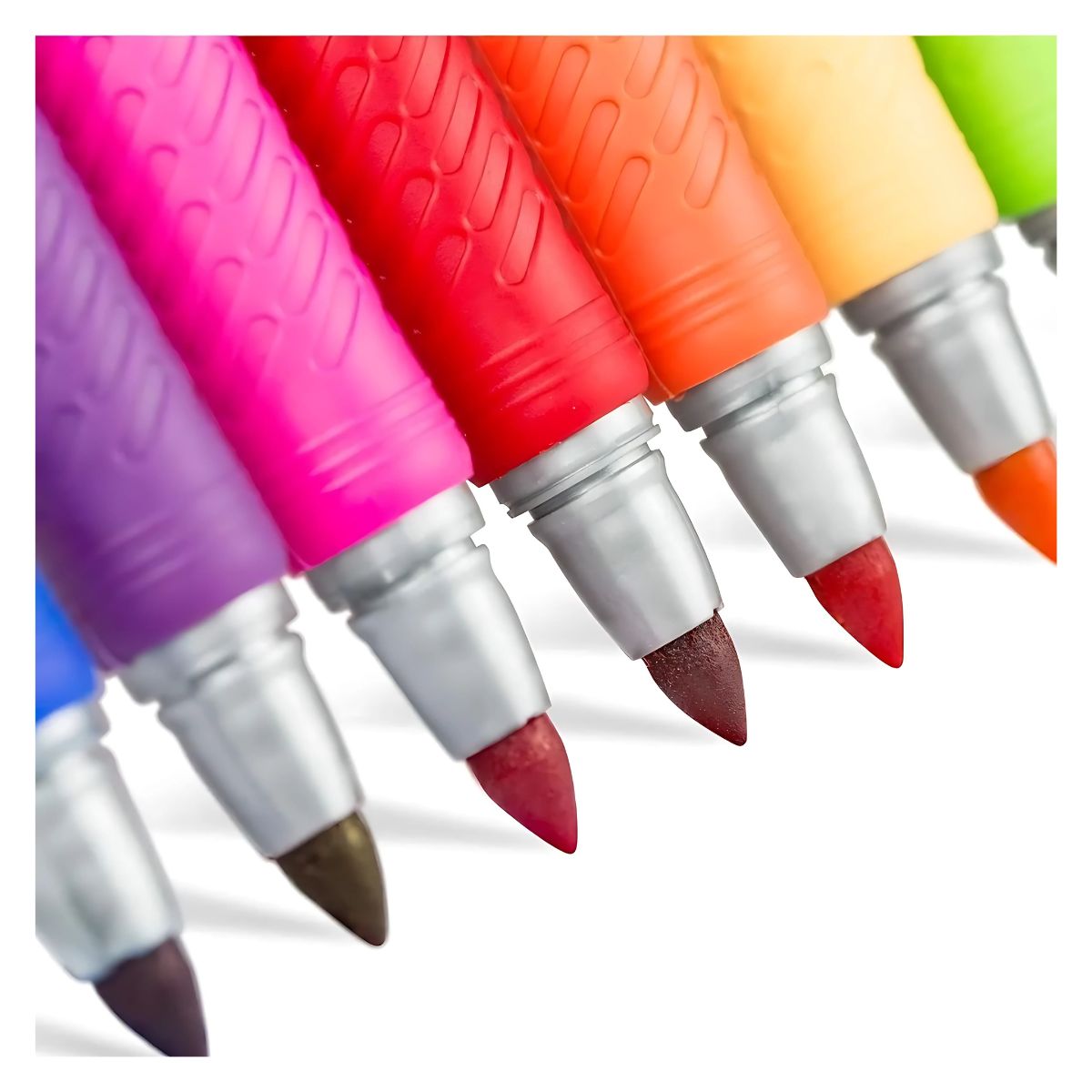 36 Marcadores Permanentes Bic Intensity Punto Fino Colores