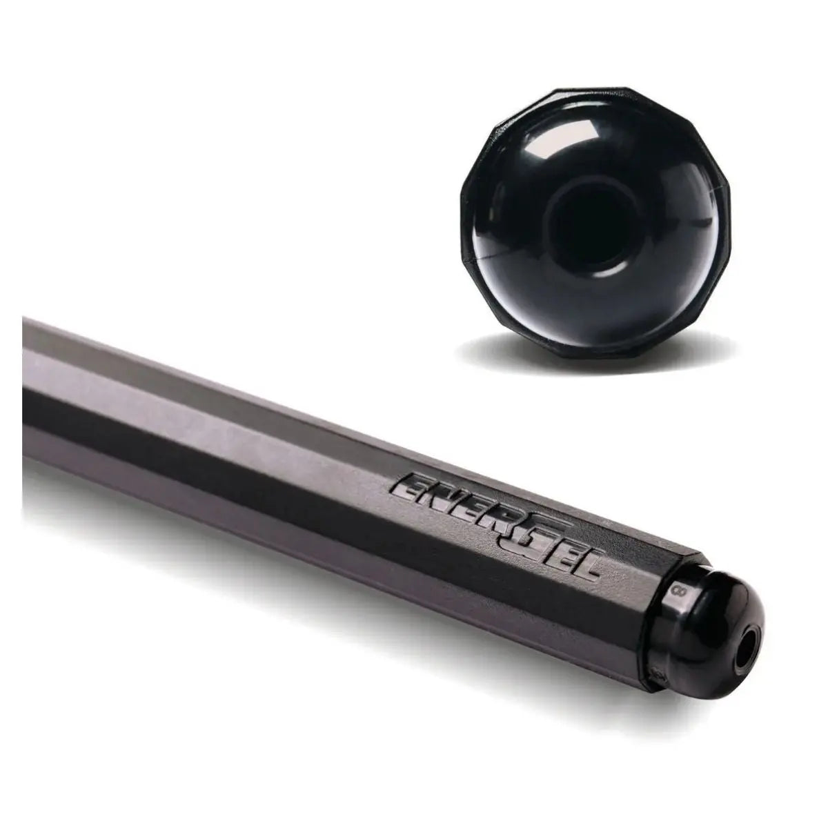 Bolígrafo Gel Pentel Energel Stick Tinta Negra 0.7mm Grip Color de la tinta Negro Pentel