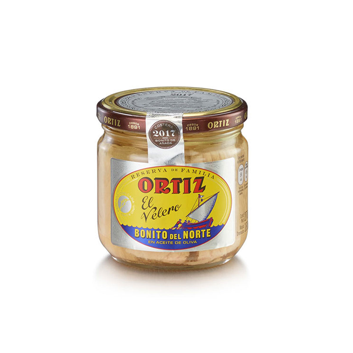 Atún Blanco en Aceite de Oliva Reserva de la Familia 270g - Latería Fina La casa del bacalao