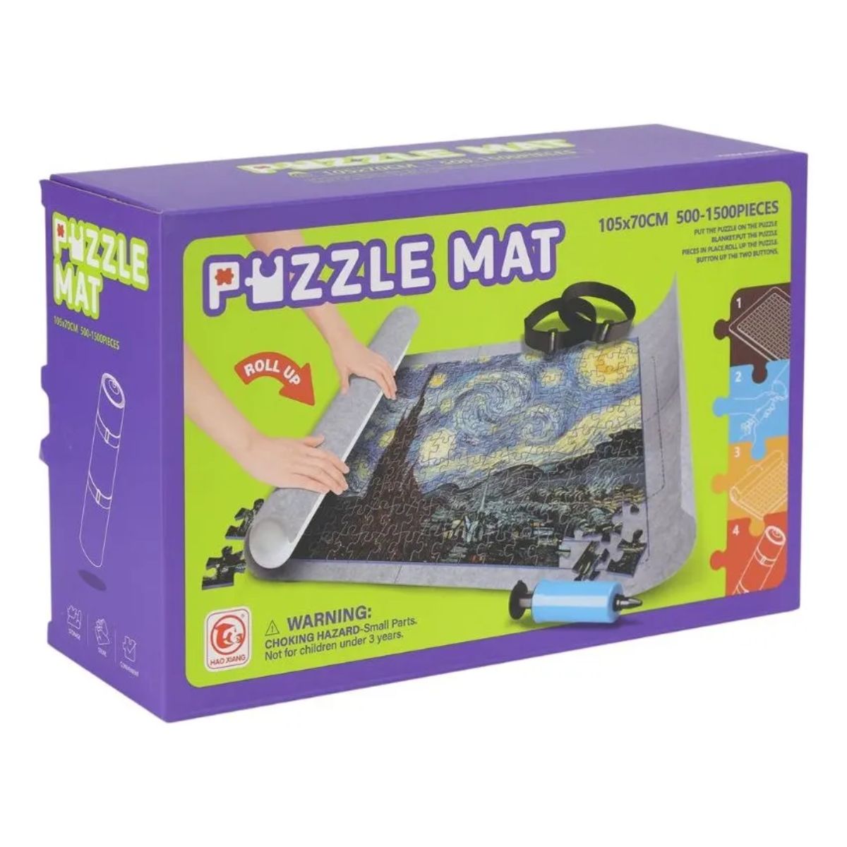 Tapete De Rompecabezas Enrollable Diako Para 500 1000 1500pz