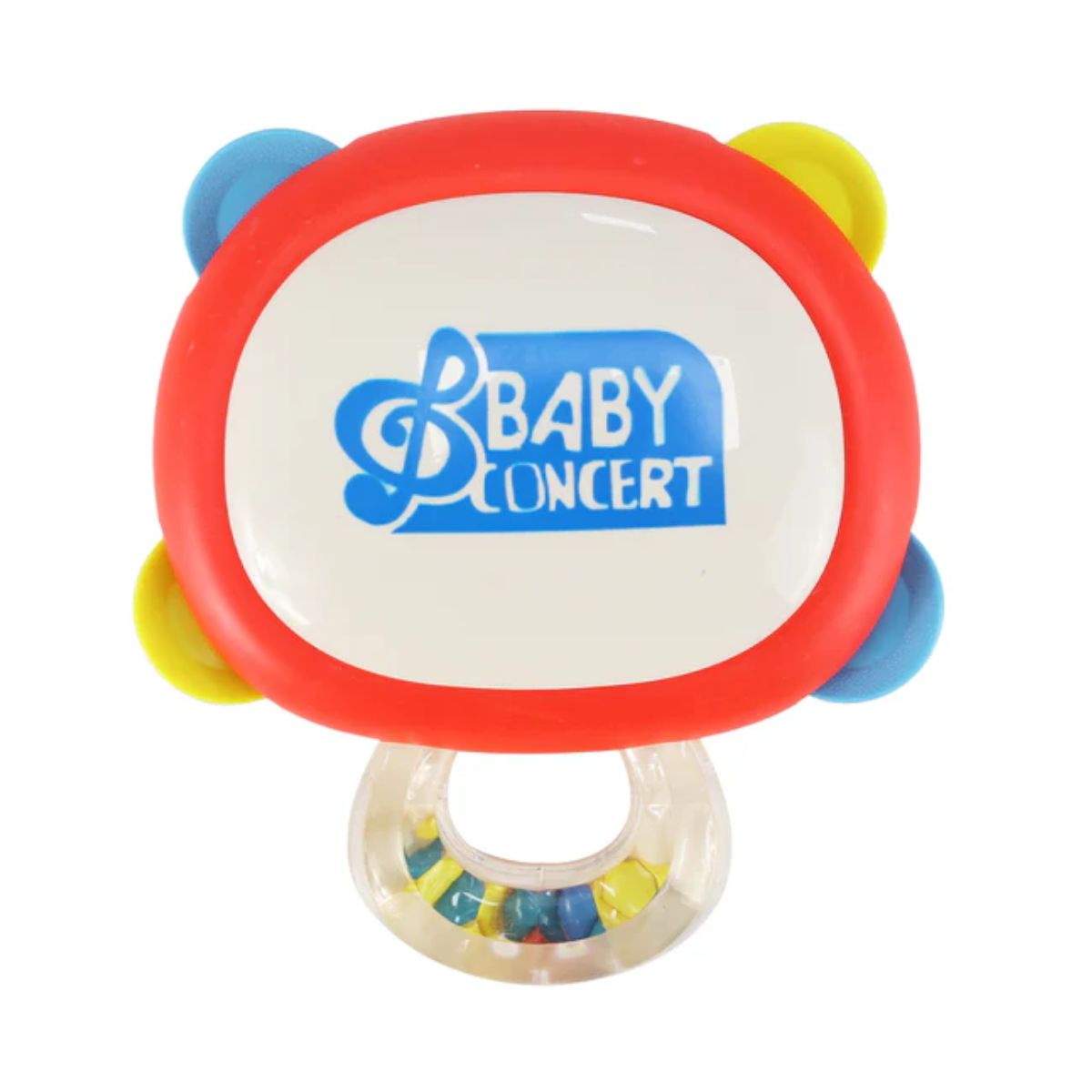 Set De Instrumentos Rítmicos Musicales Color Azul Y Rojo