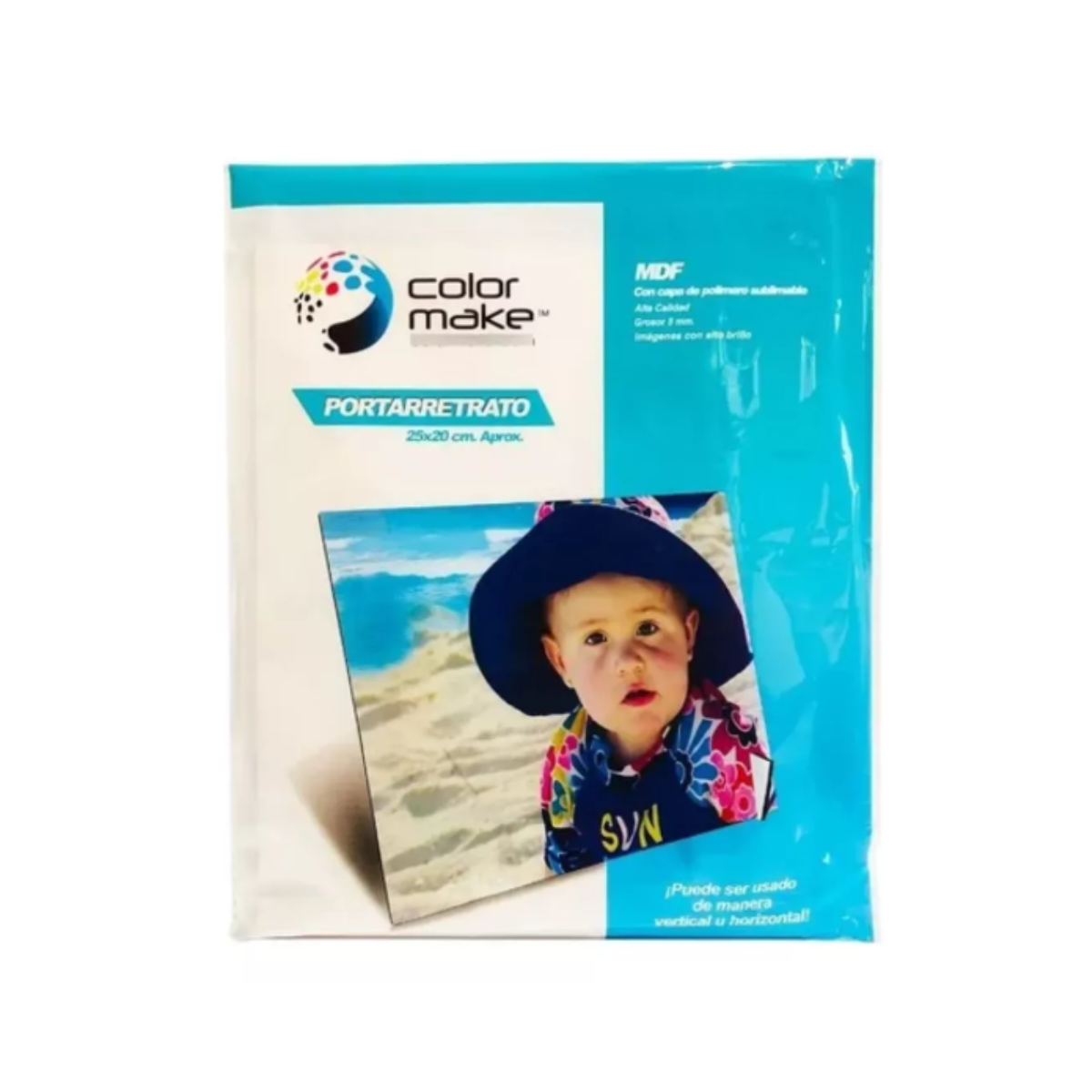 Portarretrato Mdf Sublimacion 25 X 20 Cm Color Make Sublimar Blanco Portarretrato 20 X 25