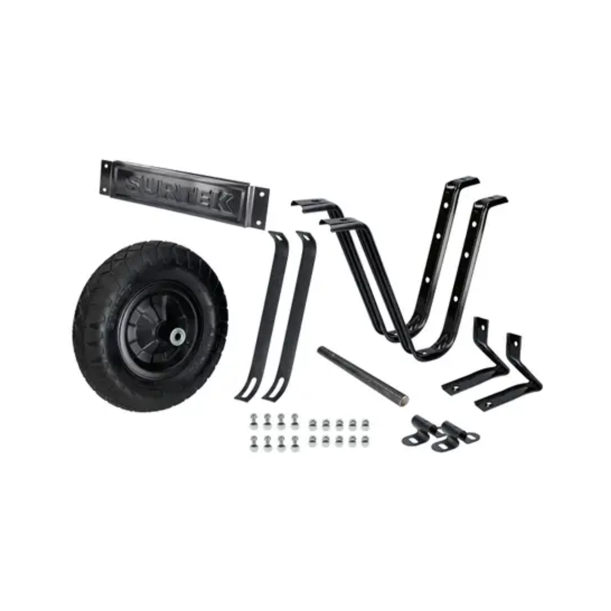 Juego Accesorios Carretilla Llanta Neumática Reforzada 4 capas