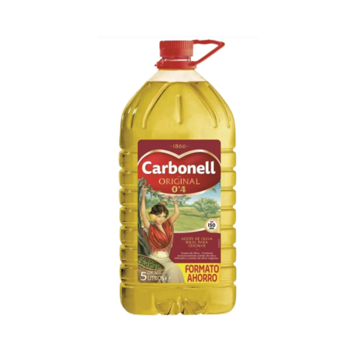 Aceite De Oliva Puro Carbonell Galón 5 Lt Versátil