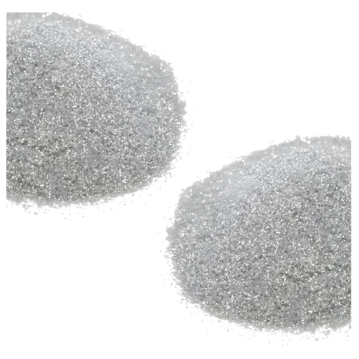 1 Kg Diamantina Fina Confetti Ultrabrillante Color A Color Plateado