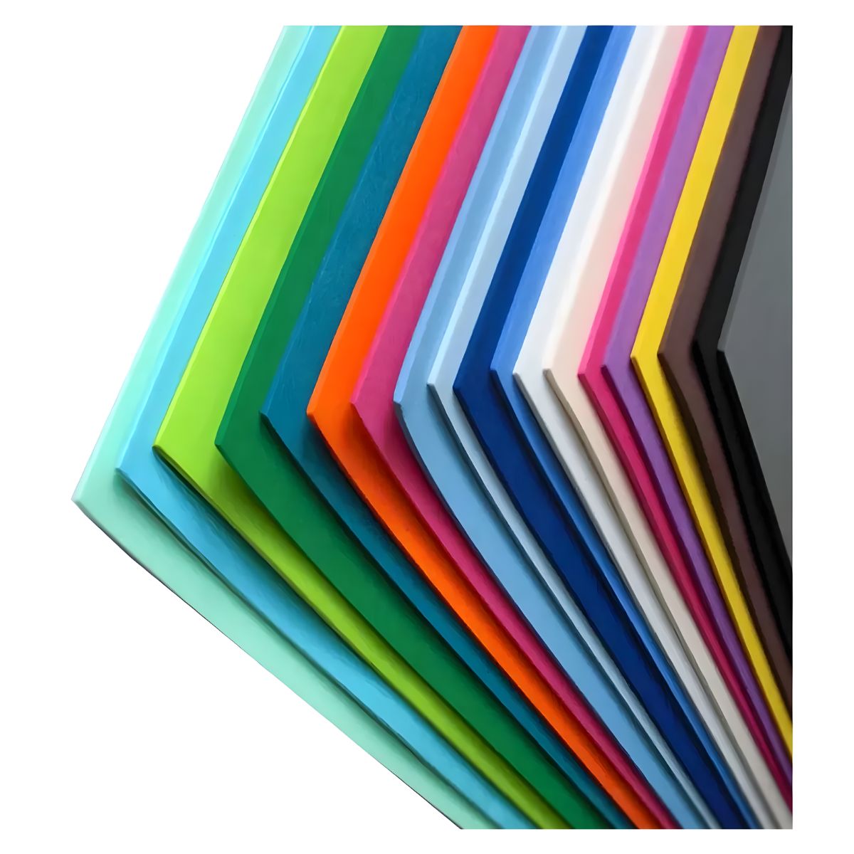 Pack 5 Foamy Liso Confetti 24 Pz C/u Color Surtido