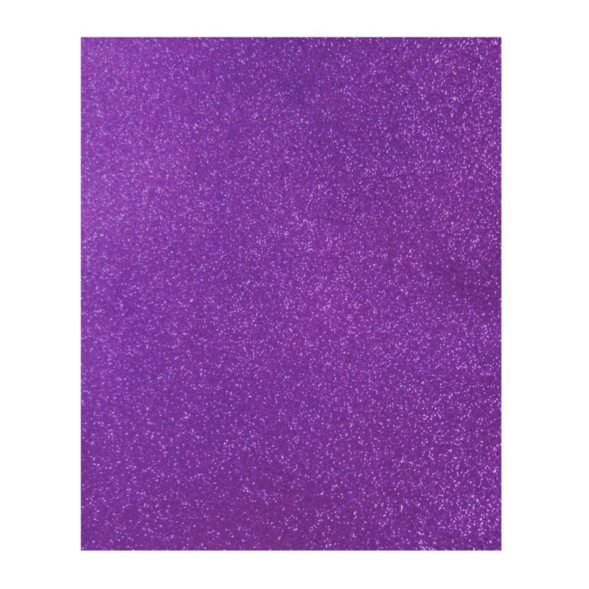 10 Hojas Foamy Diamantado Confetti Color Morado Foami Carta