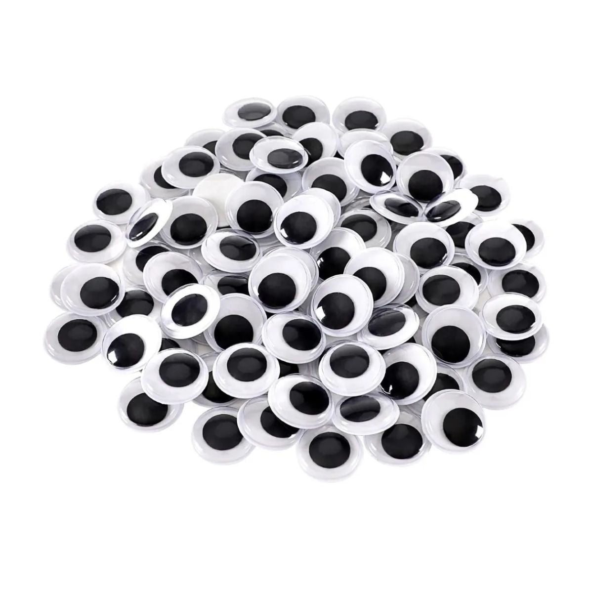 100 Ojitos Movibles 10 Mm Confetti Redondos No.10