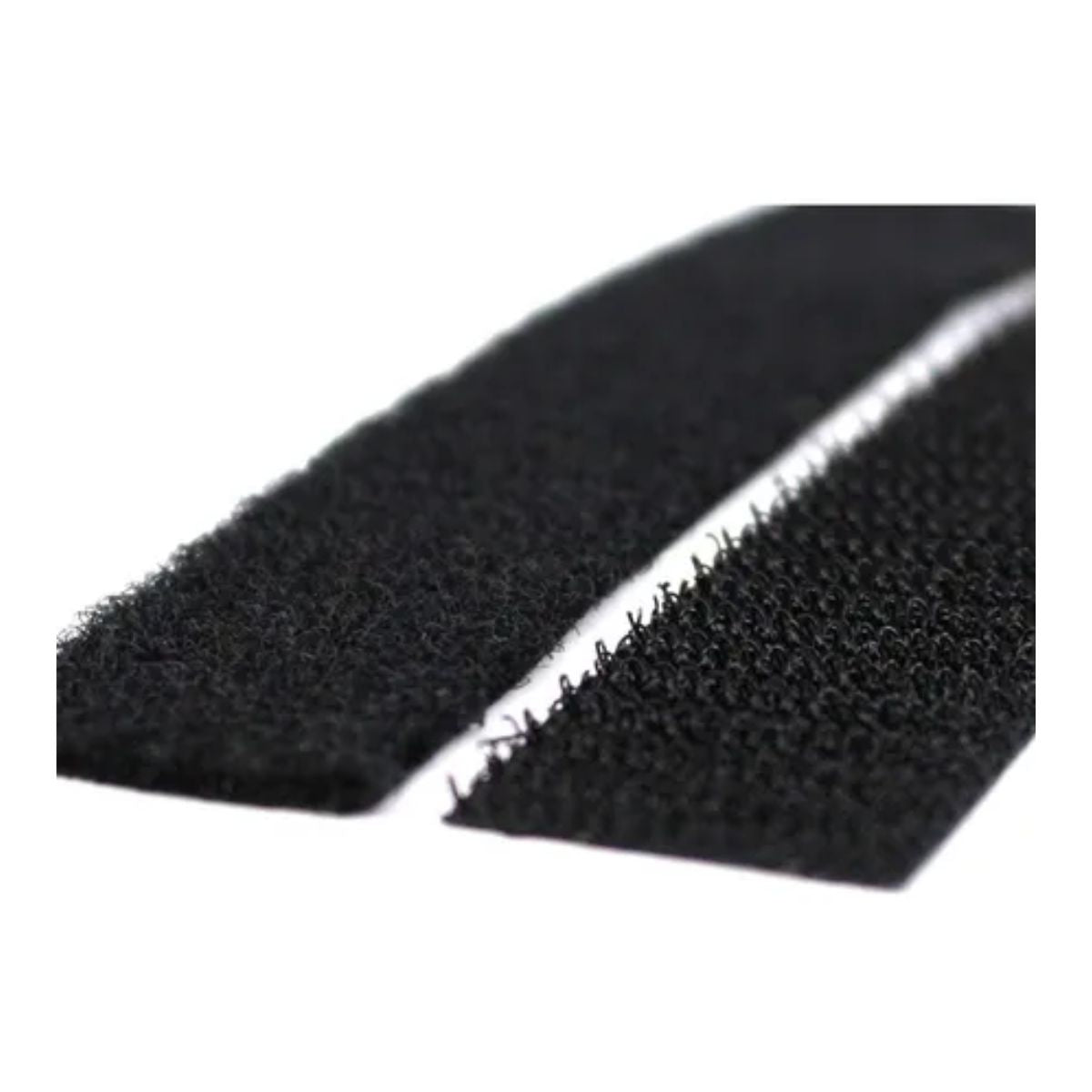 Contactel Velcro Felpa Y Gancho De 2 Pulgadas Negro (25mts)