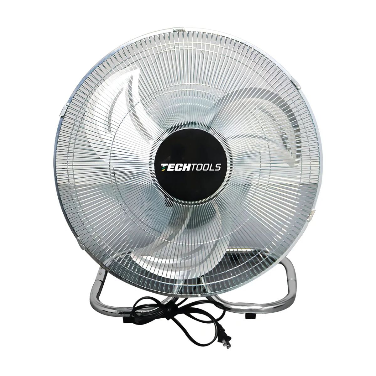 Ventilador Aspas Metal 18 Pulgadas De Pedestal 3 En 1 70 W Estructura Negro Aspas Plateadas Diámetro 18 Frecuencia 60 Hz