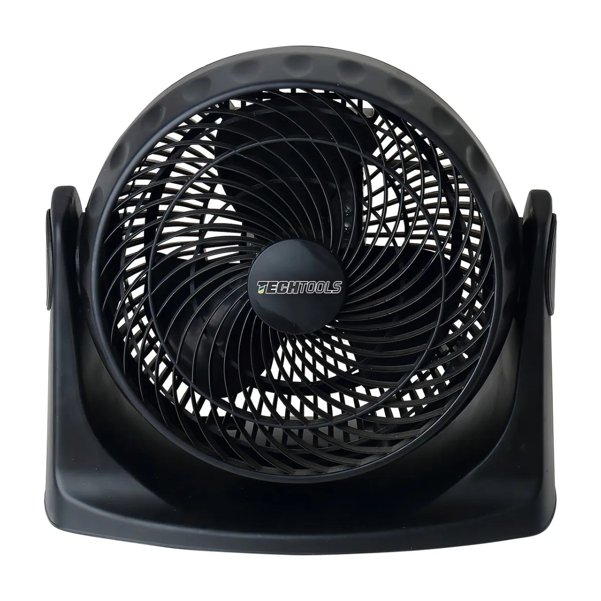 Ventilador Circular Aire Techtools 8 25w Negro Aspa Plastico