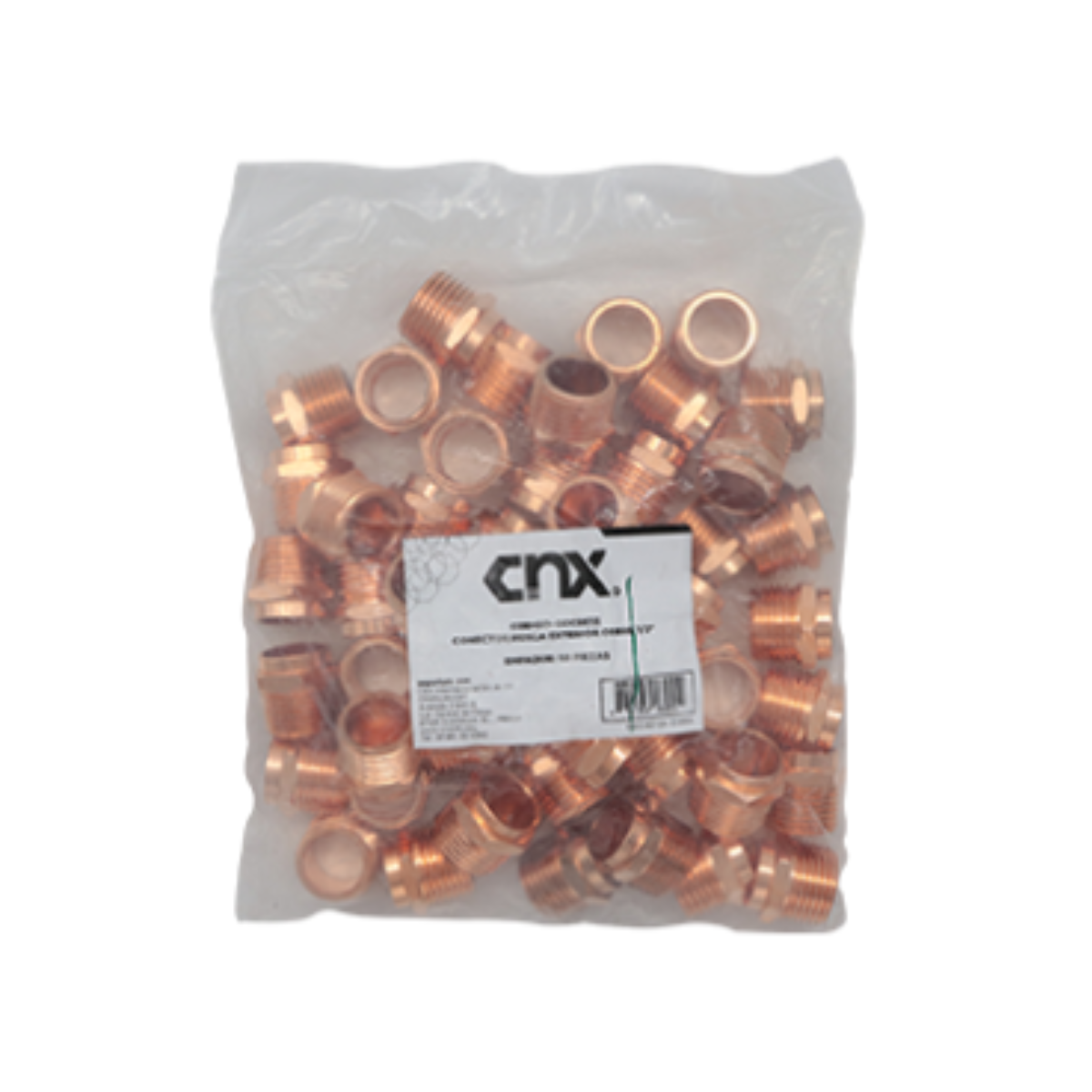 Conector Rosca Exterior Cobre 3/4” Plomeria CNX