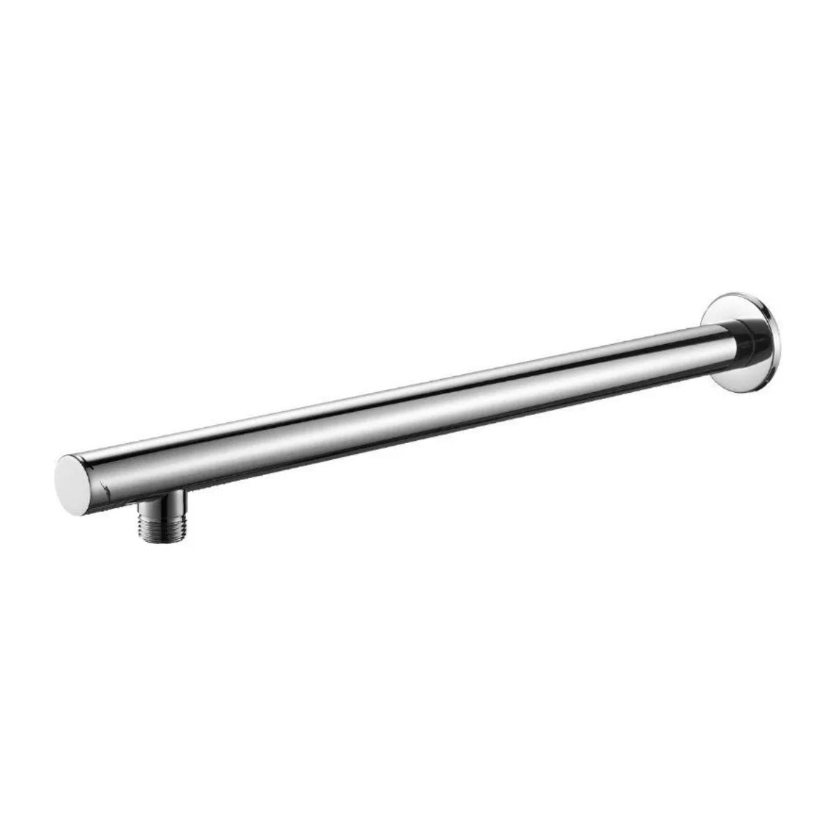 Brazo Redondo Para Regadera Recto Cromado Acero Inoxidable Color Plateado