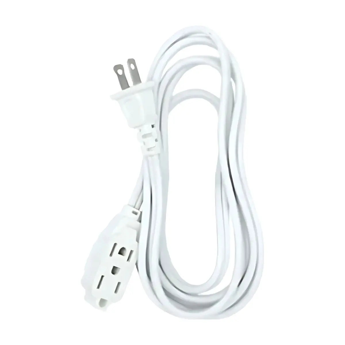 EXTENSION ELECTRICA BLANCA CON CLAVIJA PLANA 5 METROS TECHTOOLS - CNX