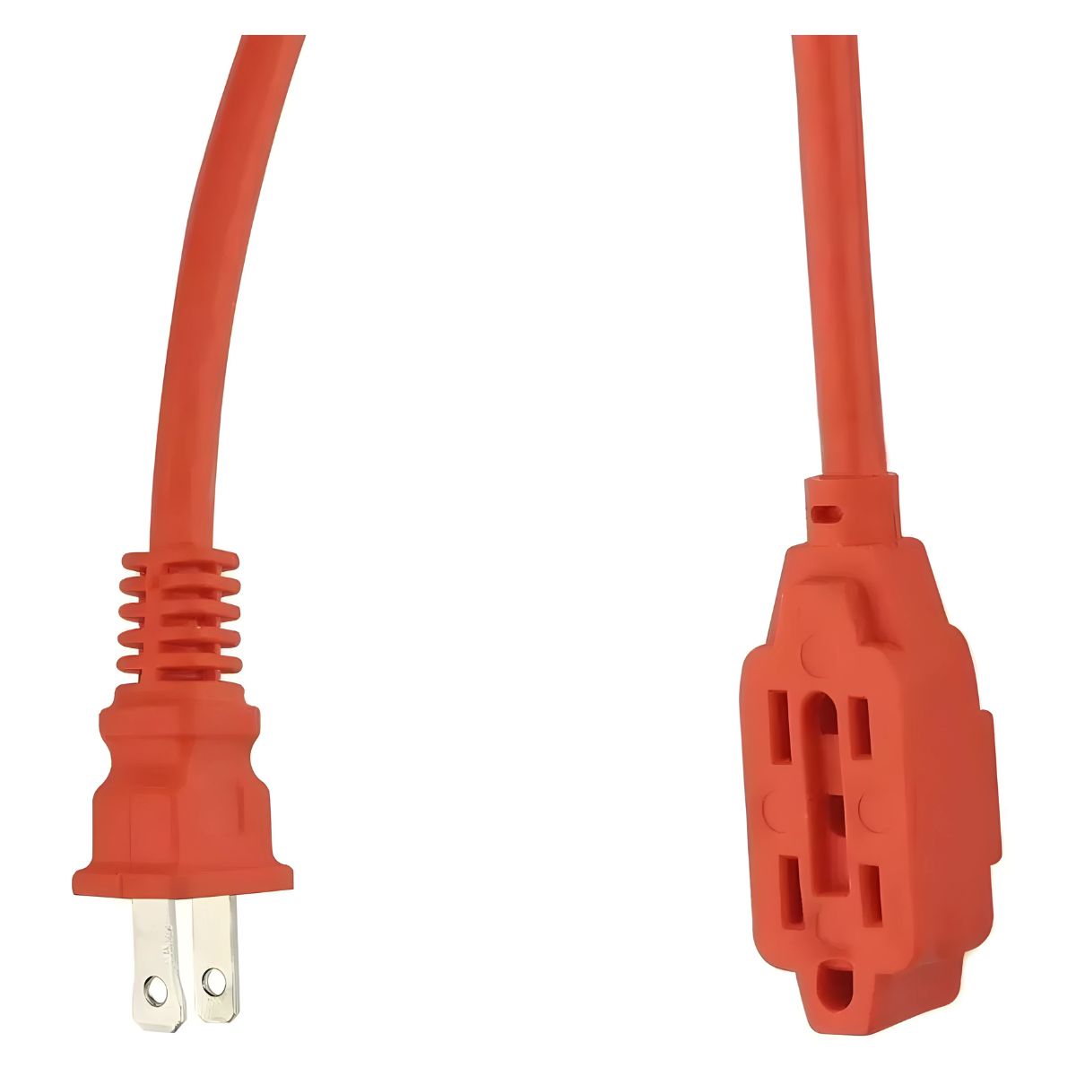 Extensión Eléctrica Naranja 25m Techtools Clavija Estándar