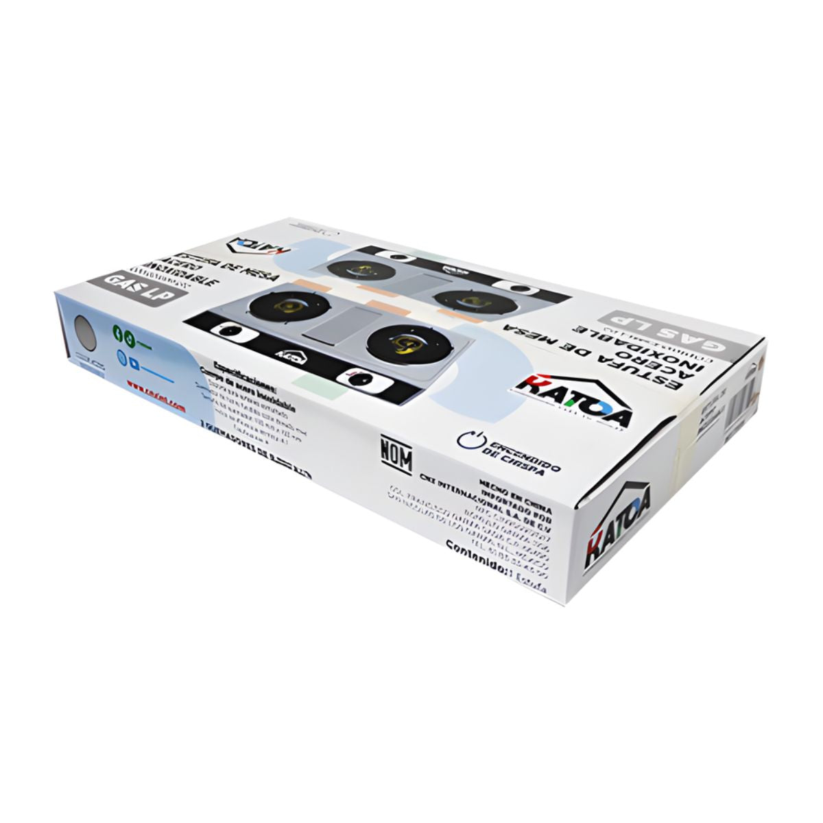 Estufa Mesa 2 Quemadores Katoa