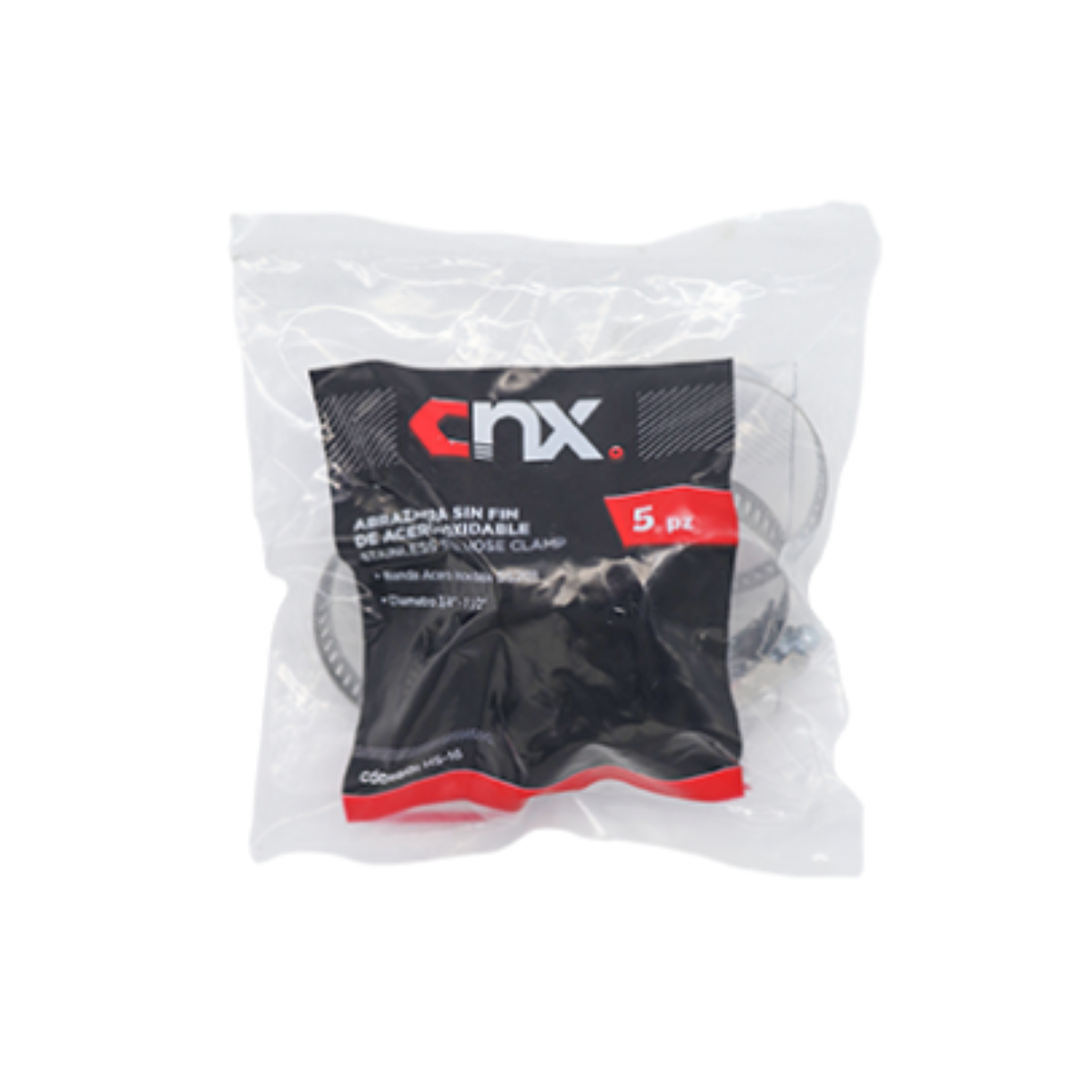 Abrazadera Sin Fin Tipo Estandar 1 4/7" - 2 1/2" CNX Ferreteria