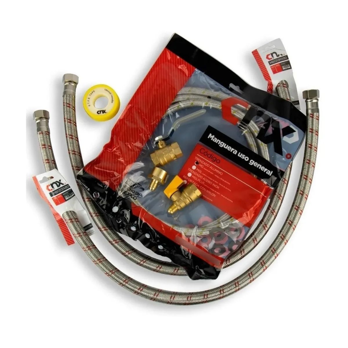 Kit De Instalación Para Boiler De Paso 5/16puLG. Meer Cnx Color Gris