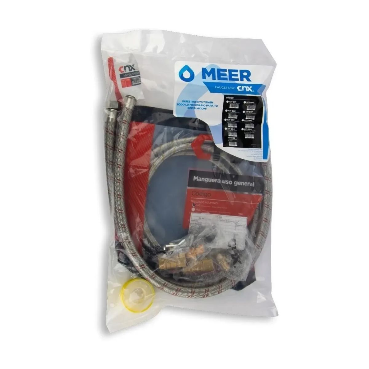 Kit De Instalación Para Boiler De Paso 5/16puLG. Meer Cnx Color Gris