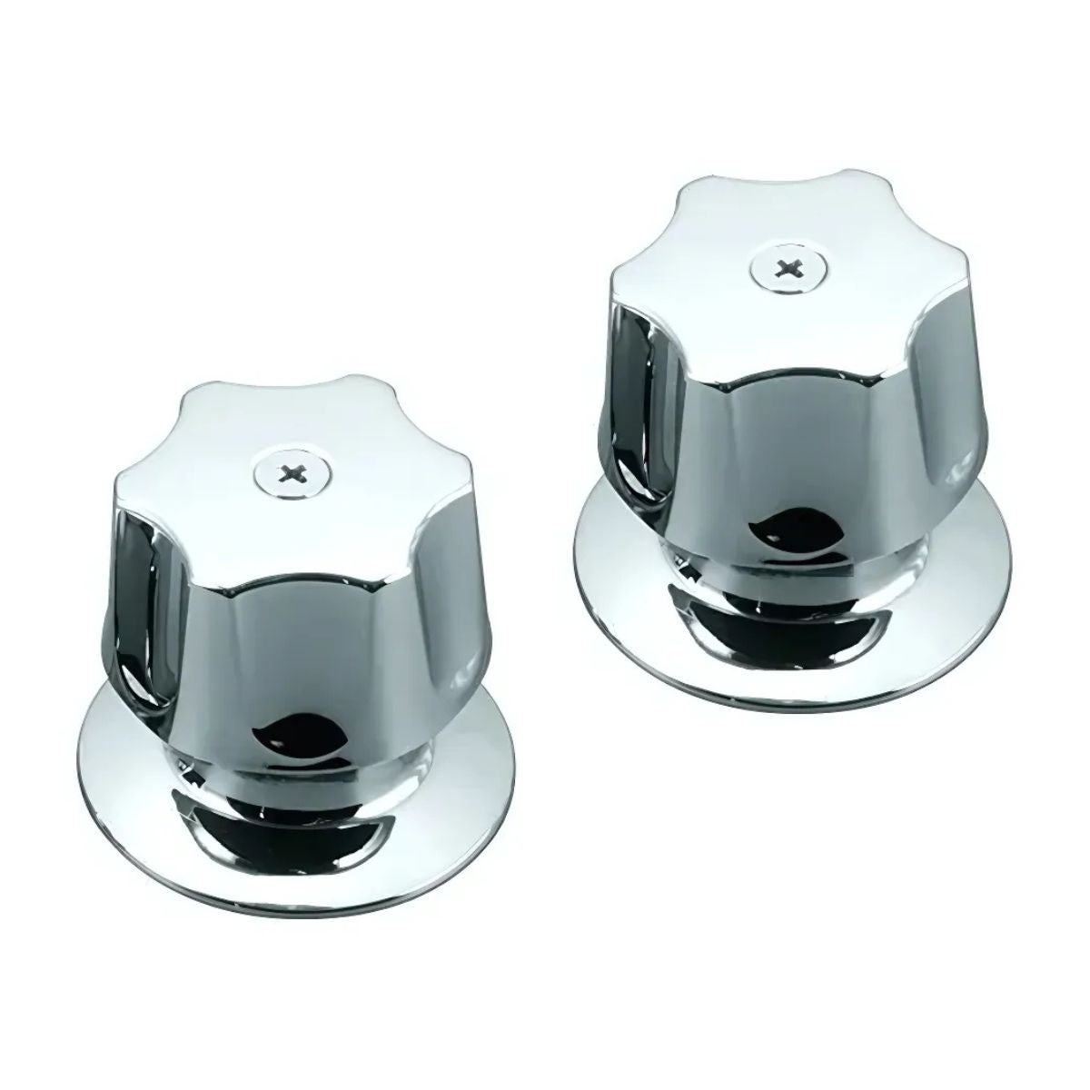 Juego Manerales Meer Zinc Regadera Cromado Color Plateado