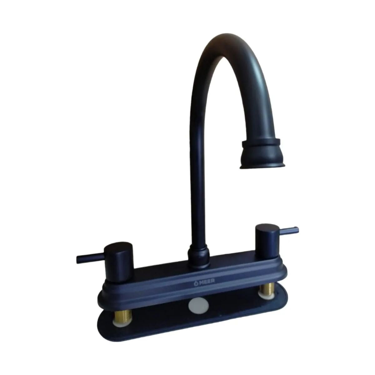 Llave Mezcladora Fregadero 8 Antisarro Negro Cocina Meer