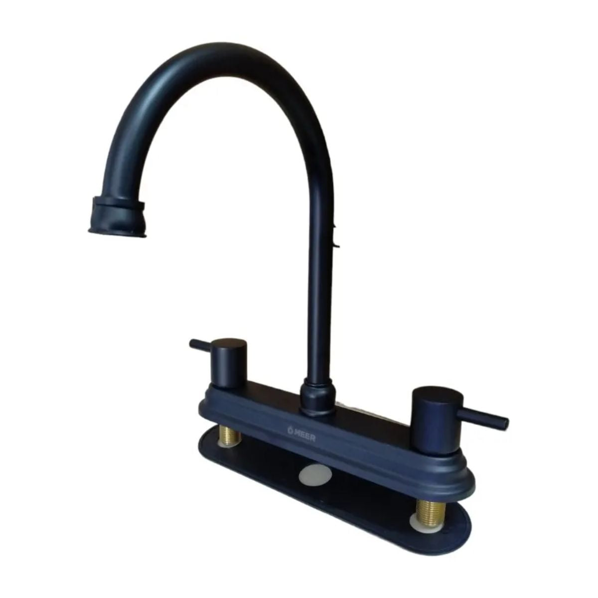 Llave Mezcladora Fregadero 8 Antisarro Negro Cocina Meer