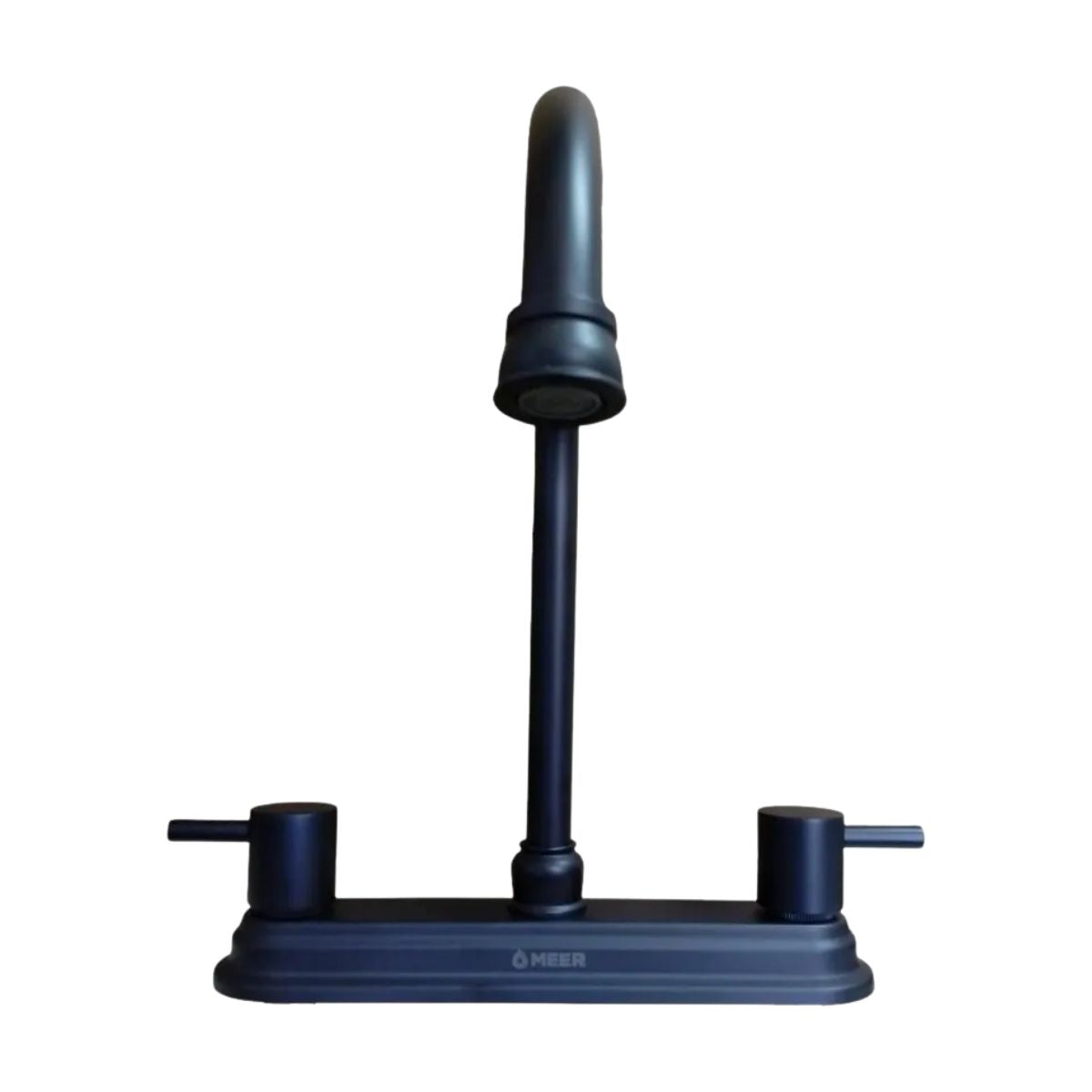 Llave Mezcladora Fregadero 8 Antisarro Negro Cocina Meer