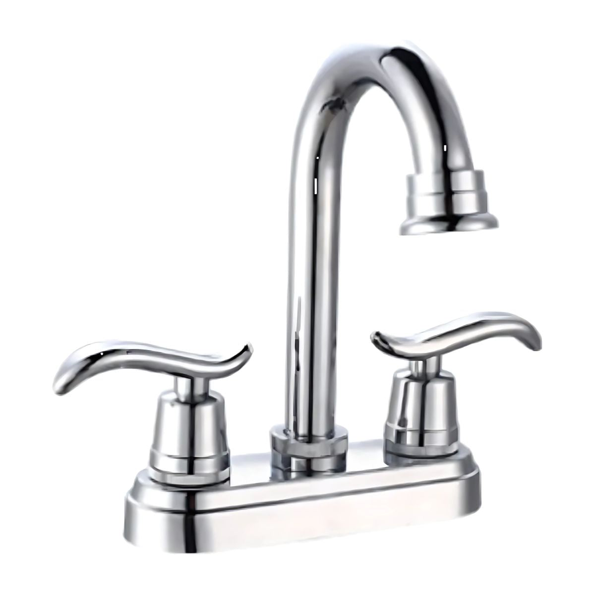 Mezcladora Lavabo Cnx Balance Cromado Color Plateado