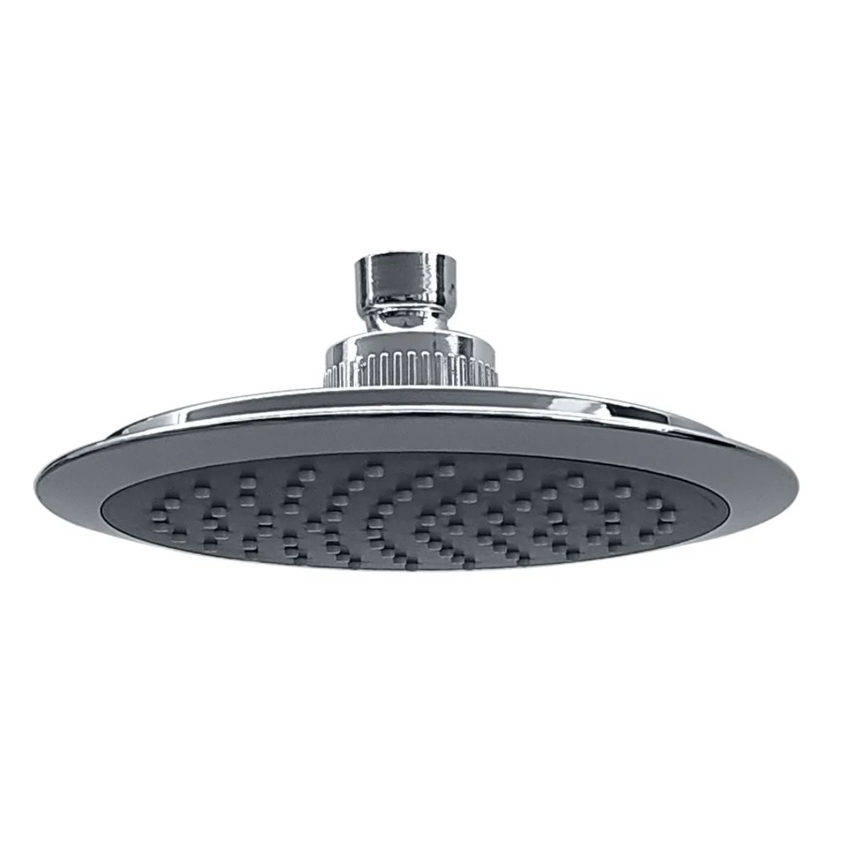 Regadera Redonda 6 Cromada Meer Antisarro Multiposicion Plateado Cromado