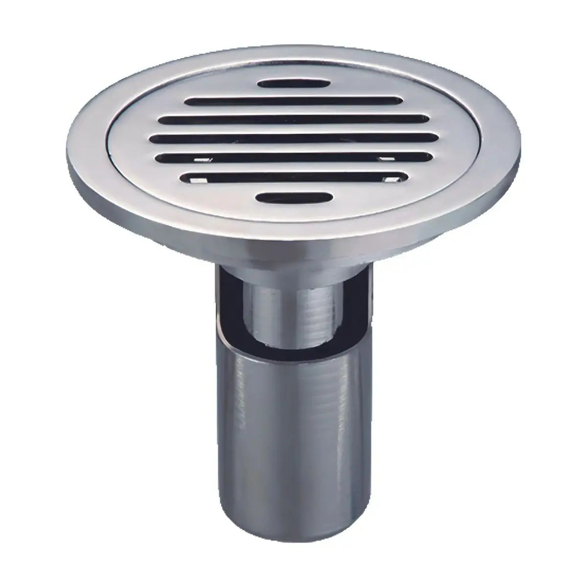 Coladera Resumidero Redonda Meer 10cm Plateado Antirretorno - CNX - detalle
