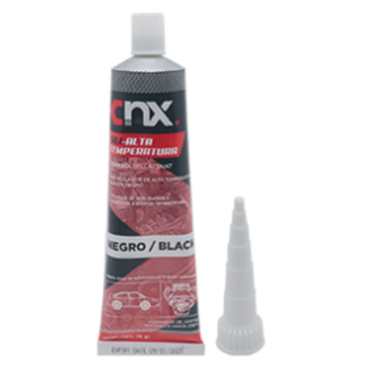 Silicon CNX Alta Temperatura RTV Negro
