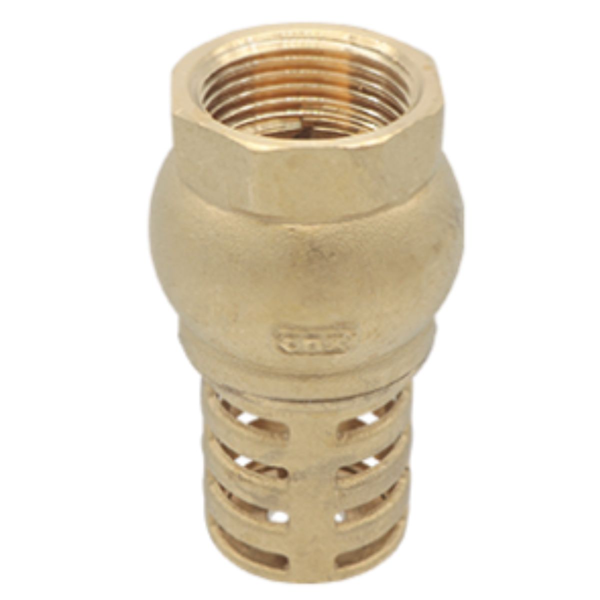 Valvula Pie CNX 3/4" Retencion Laton Agua