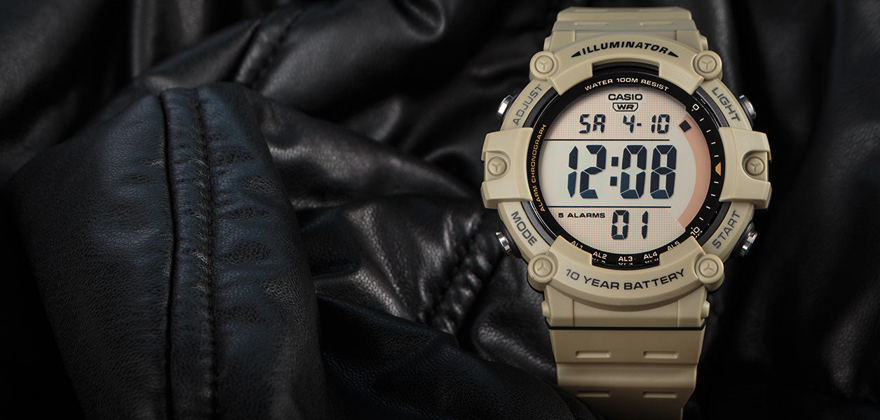 Reloj Digital Casio Iluminator Ae-1500wh-5av Color/cafe