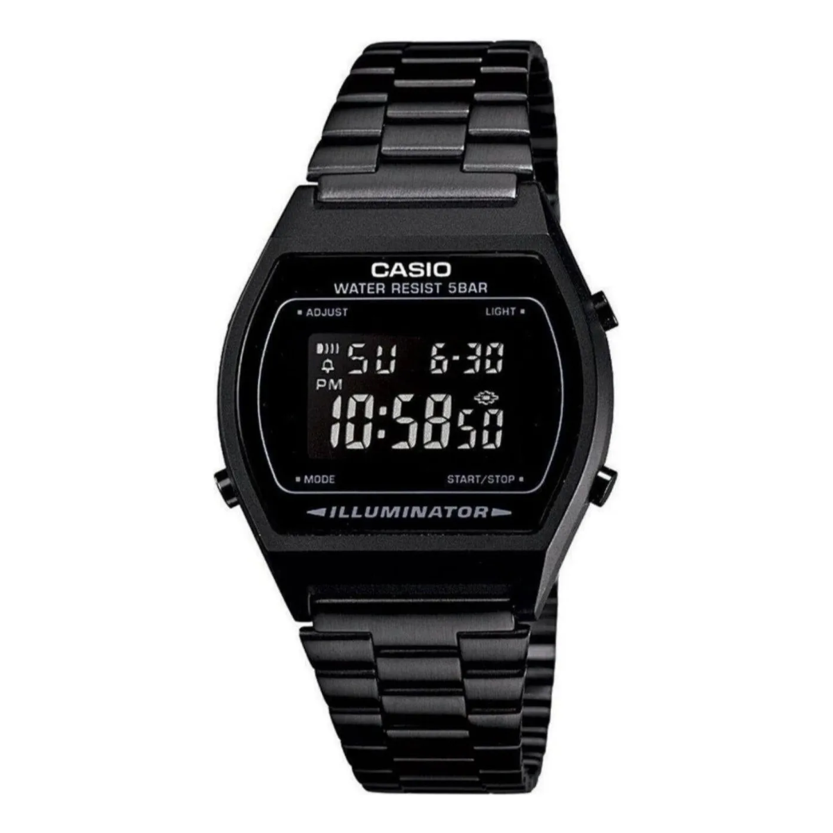 Reloj Digital Casio B640wb-1b Unisex Color Negro