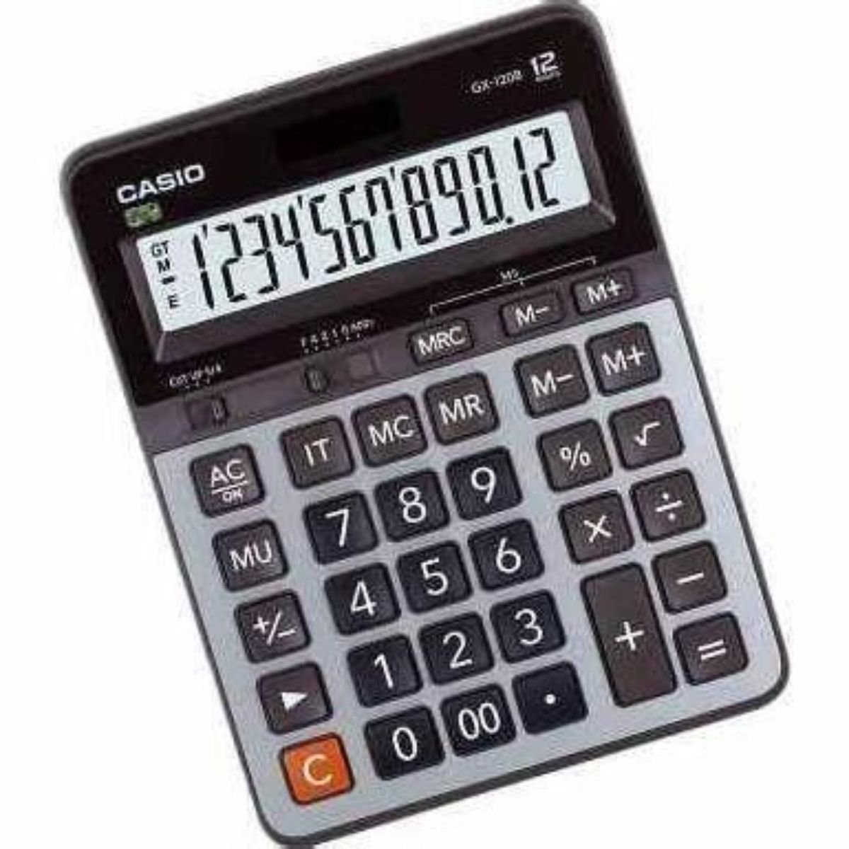 Calculadora de Escritorio Casio Gx-120b 12 Dígitos Cuadrada