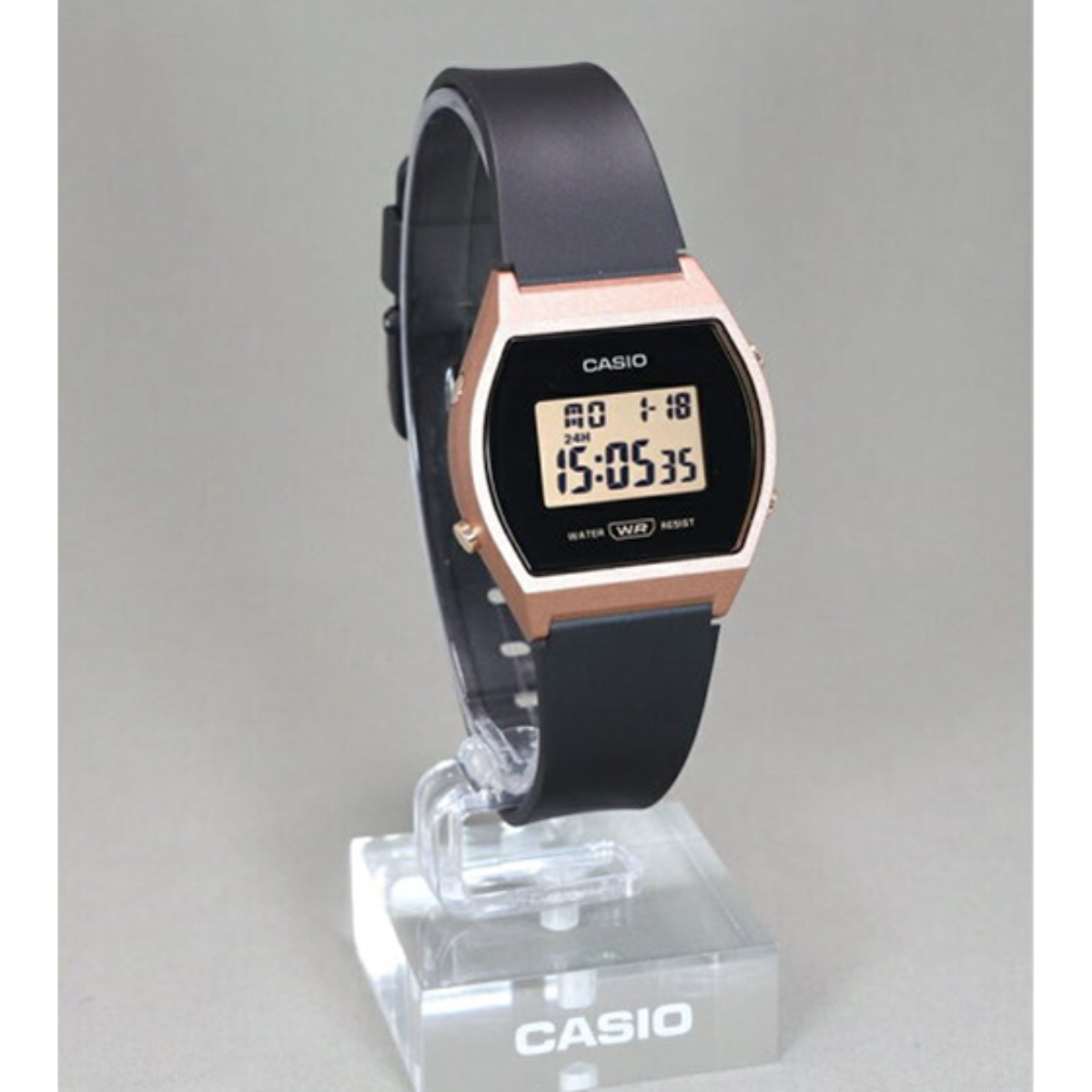 Reloj Digital Casio Lw-204-1a Deportivo Color Rosa/negro