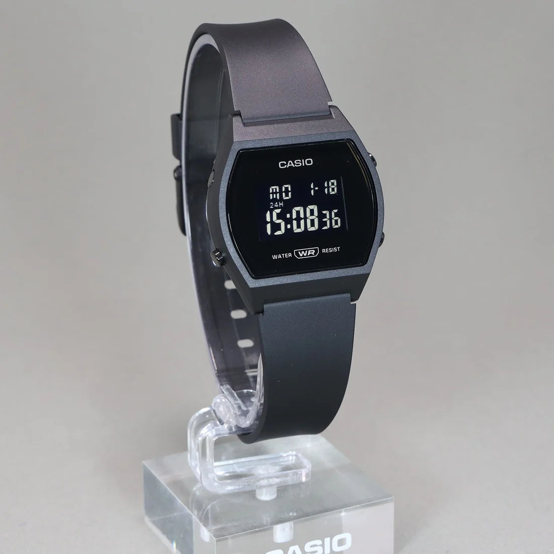 Reloj Digital Casio Lw-204-1b C/negro Deportivo Cronometro