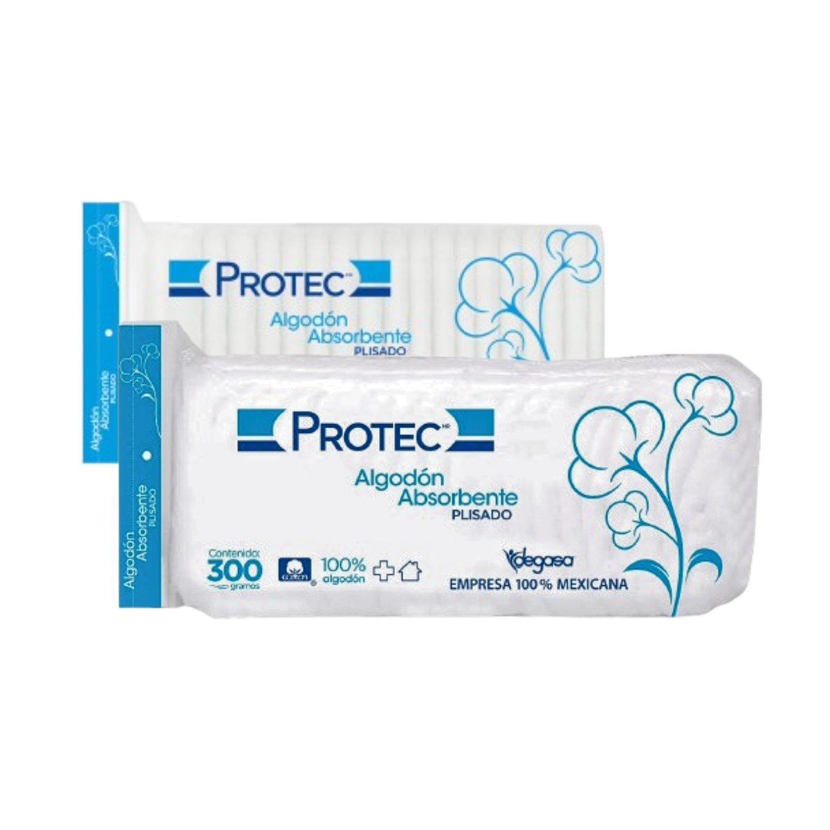 Algodón Absorbente Plisado Protec 300g - Uso Médico y General
