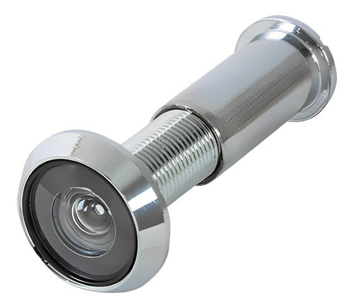 Mirilla Puerta Zinc Cromada Dogotuls Visor 180 Grados