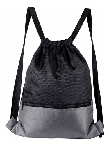 Bolsa Morral Anshar Promoopcion Colores Poliester 36x44cm Correa De Hombro