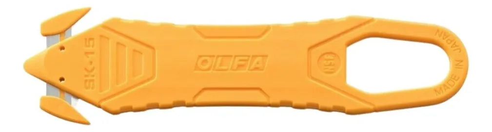 Navaja Cutter Sk-15 Olfa Hoja Oculta Acero Inox Desechable