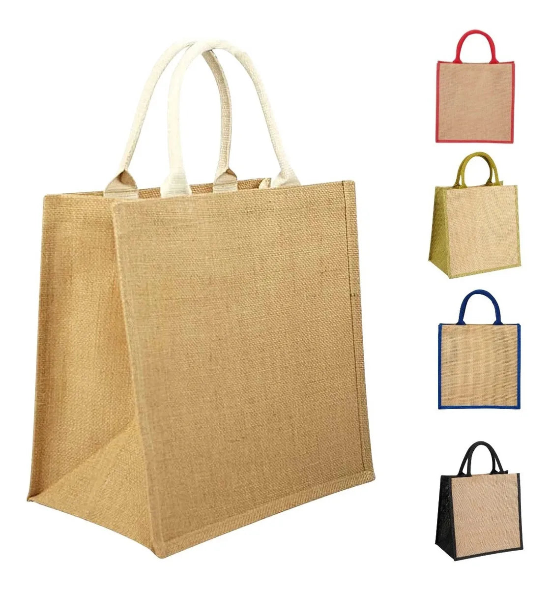 Bolsa De Yute Spring Interior Plastificado Super 30x30cm