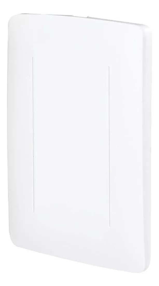 Placa Universal Ciega Sanelec Blanca Modelo 4486
