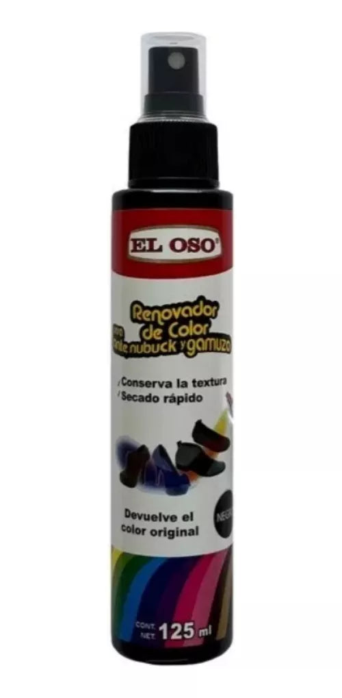 Pintura Café Oscuro El Oso Renovador Color Zapatos Gamuza
