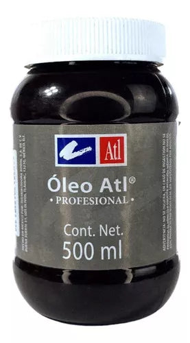Oleo Atl 500ml Pintura Arte Pintores Colores A Escoger Color Del Óleo Asfalto 226