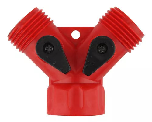 Juego 10 Conectores Adaptador Y Santul Llave Jardín Rojo