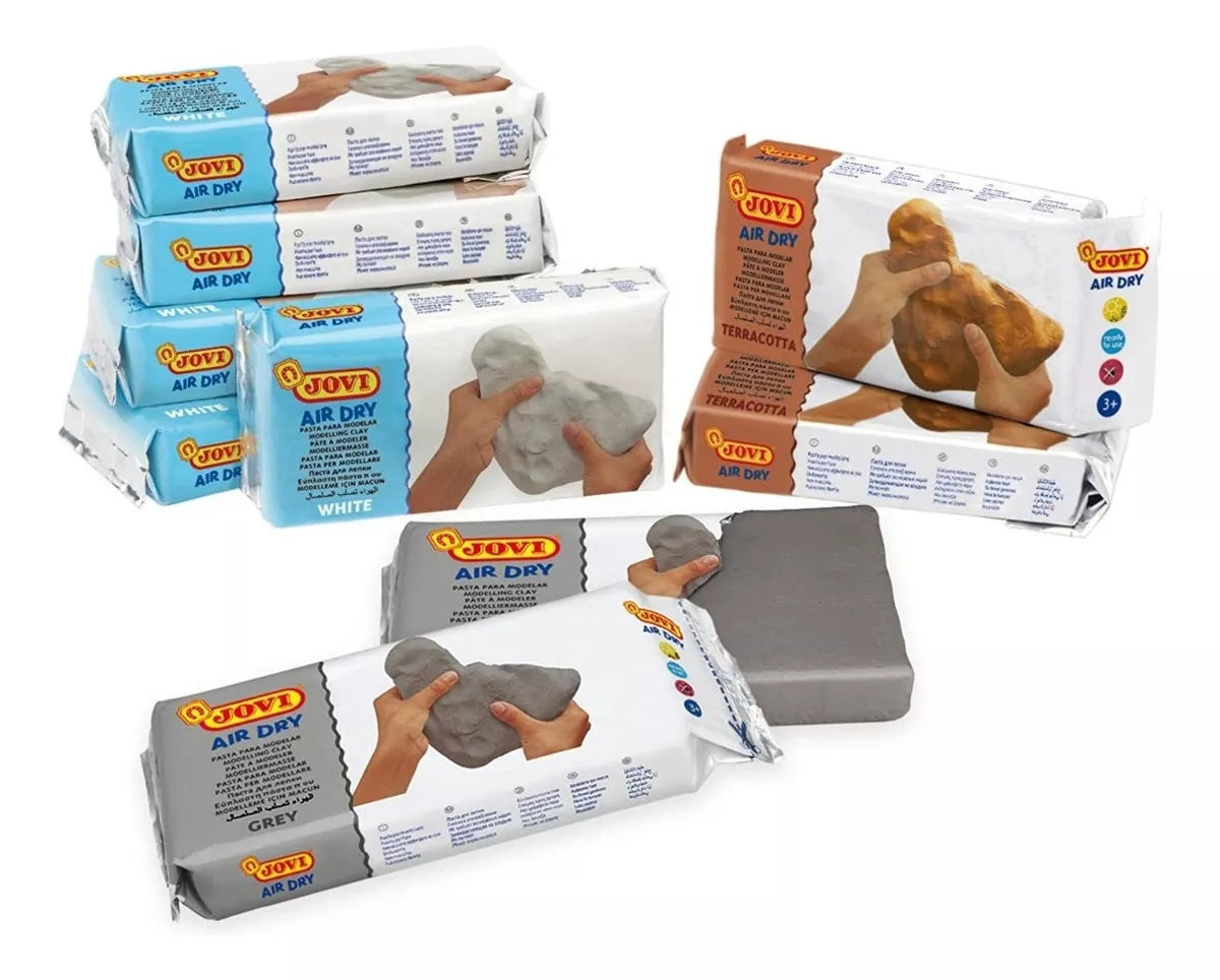Pasta Moldear Jovi 500 Grs Air Dry Manualidades Colores