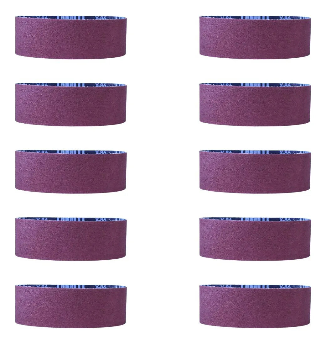 Pack 10 Lija Banda X-86 Fandeli Grano 36 4'x24' Resistente